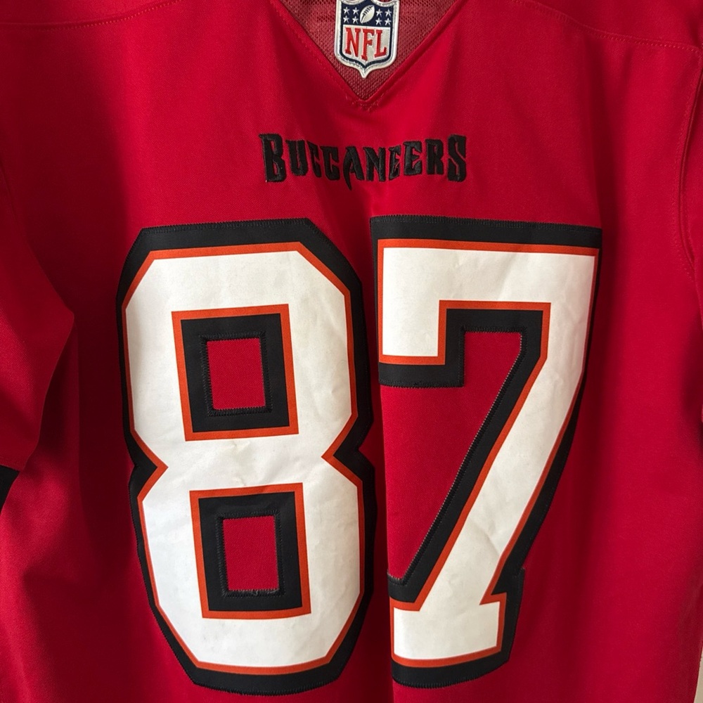 NFL Men's Red Buccaneers Jersey - Picture 2 of 6